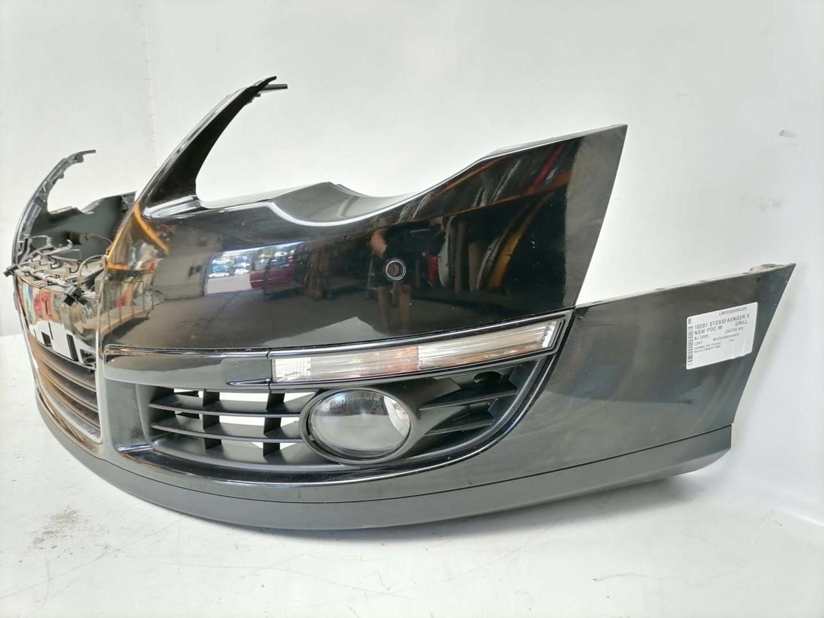 VW Passat 3C B6 original Stoßstange Stoßfänger vorn L041 Brillantschwarz BJ05